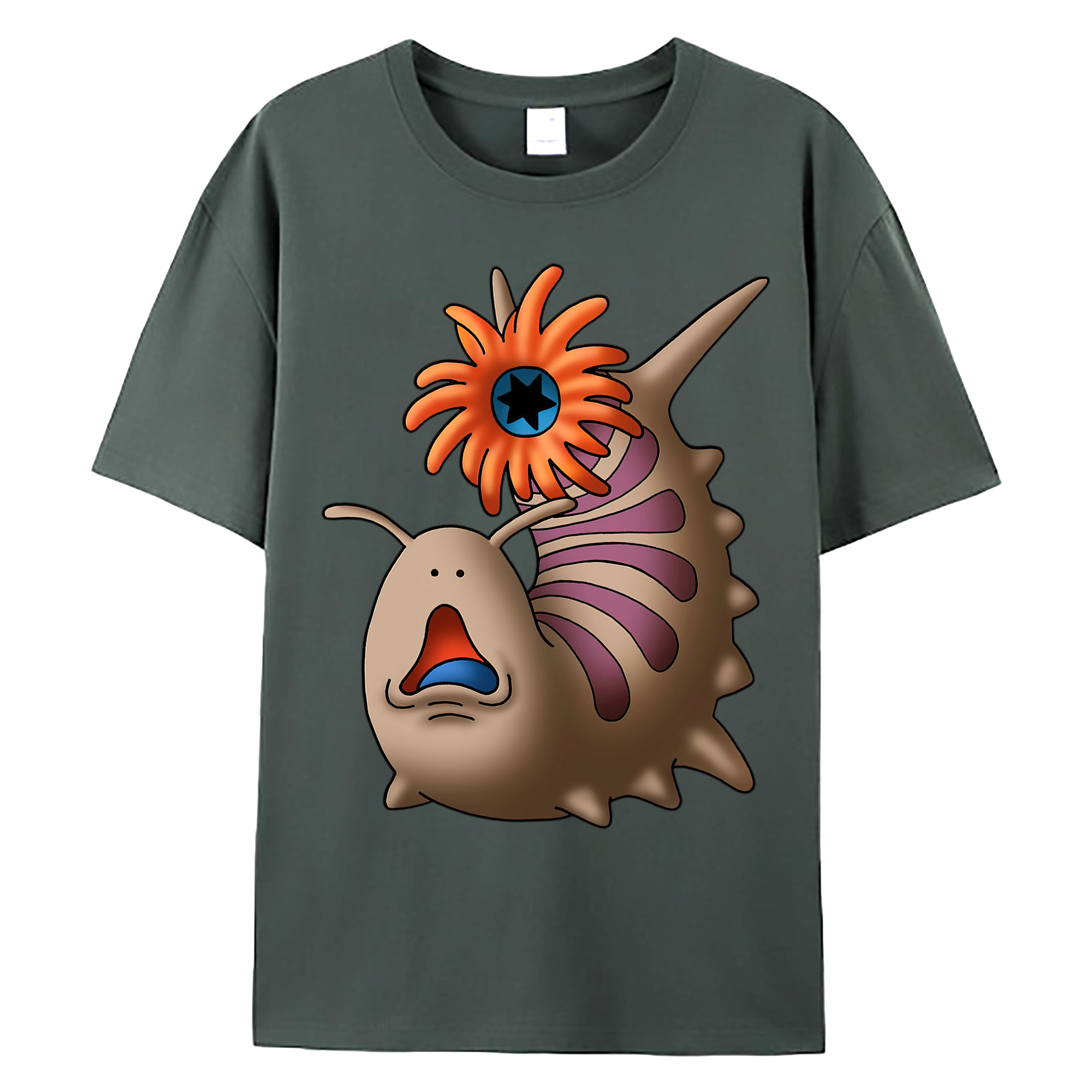（画像用） ドラゴンクエスト Doragon Kuesuto Dragon Quest 綿100％ メンズ半袖Tシャツ｜肌触りやわらか＆通気性